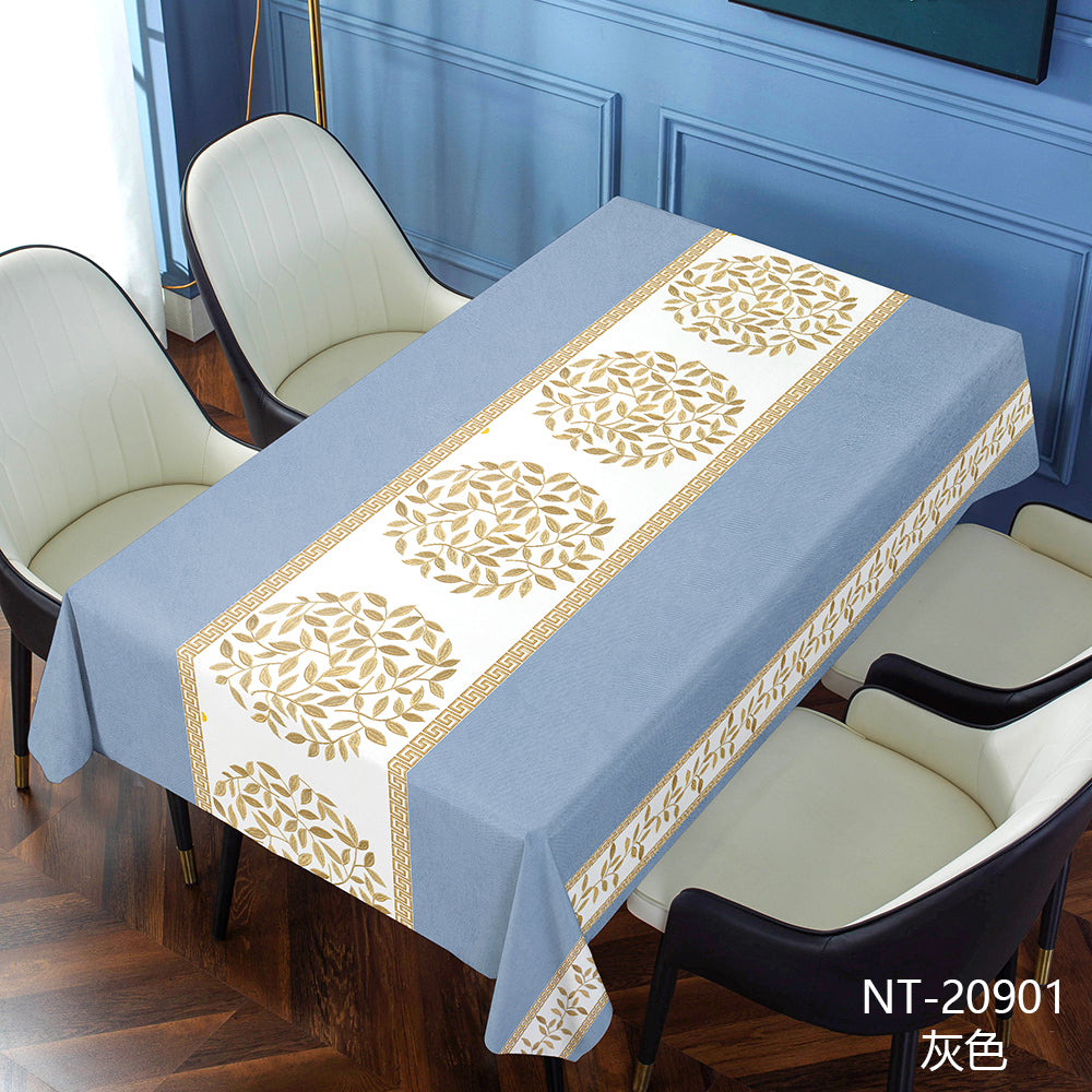 No-wash waterproof and oil-proof tablecloth