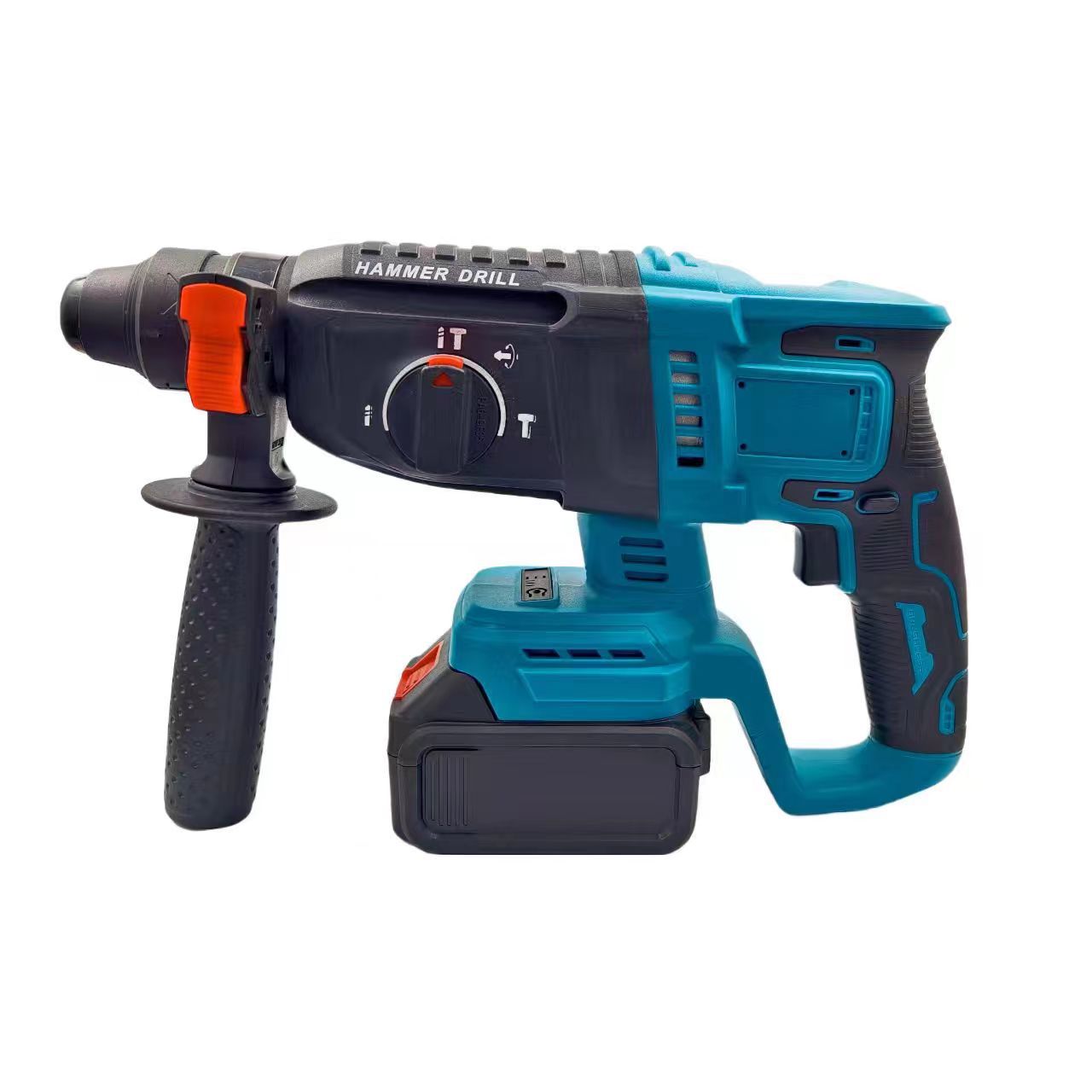 Brushless Electric Rotary Hammer Rechargeable Impact Drill Cordless 18V Battery