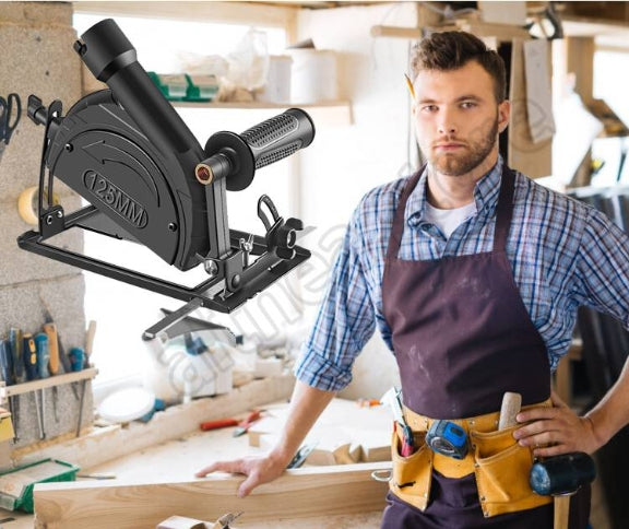 Adjustable support for a grinder