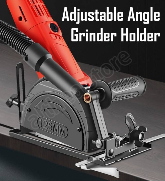 Adjustable support for a grinder